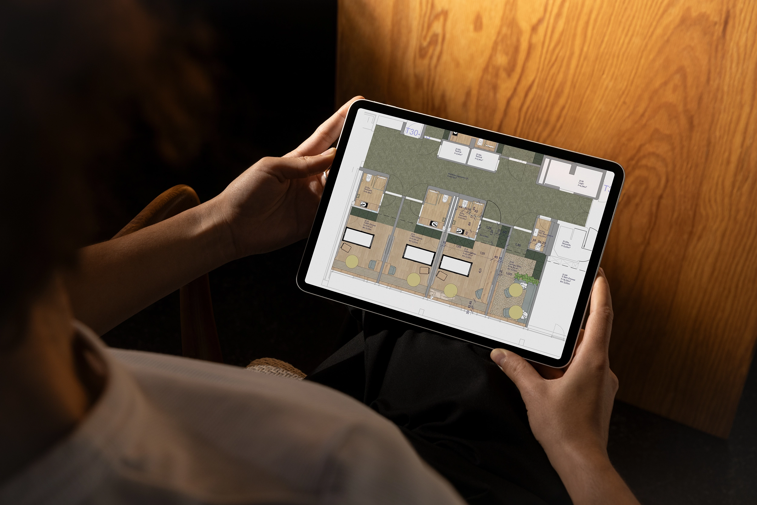 ipad patientenzimmer